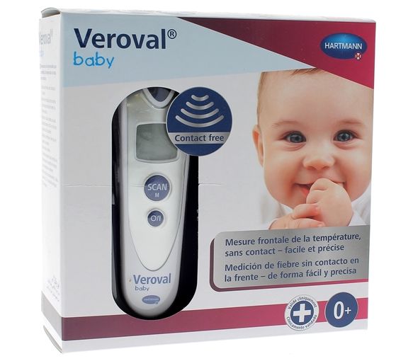 Veroval Baby thermomètre frontal Hartmann - boite de 1 thermomètre