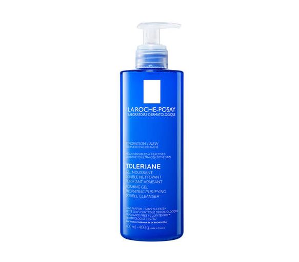 Tolériane Gel moussant double nettoyant La Roche-Posay - flacon-pompe de 400ml - image 1