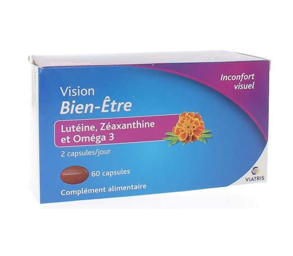 Vision bien-être Viatris - boite de 60 capsules