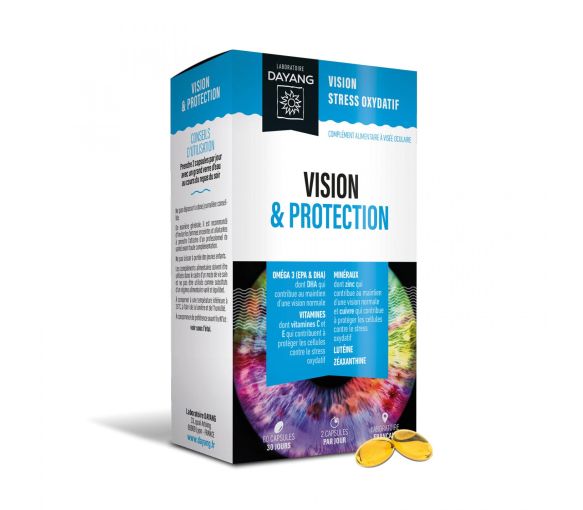 Vision & stress oxydatif Dayang - boîte de 60 capsules