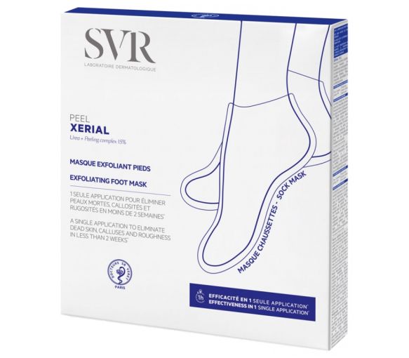 Xerial Peel masque exfoliant pieds SVR - boite d'un masque - image 1