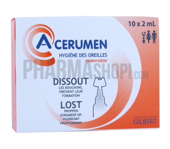 Acerumen Hygiène auriculaire unidose - image 1