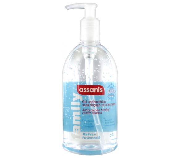 Gel antibactérien Family Assanis - flacon de 500mL