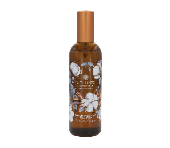 Parfum d'intérieur coton des champs Collines de Provence - spray de 100ml
