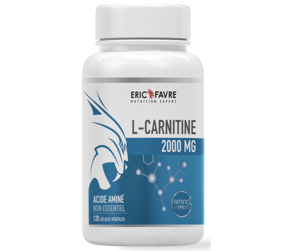 L-carnitine 2000mg Eric Favre - pot de 120 gélules