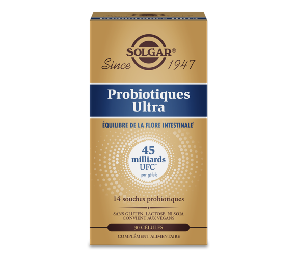 Probiotiques Ultra Solgar - boite de 30 gélules - image 1