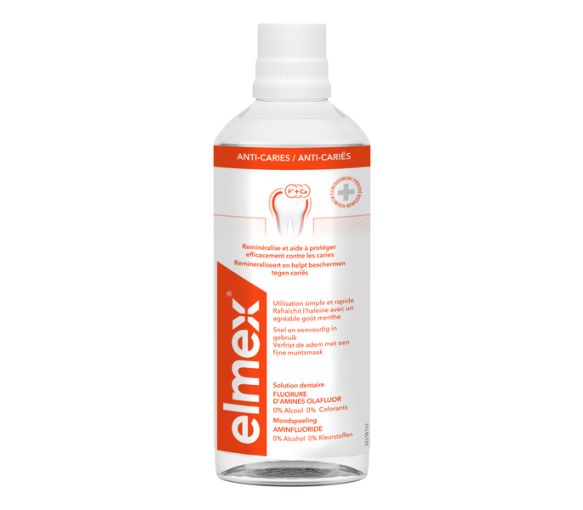 Solution dentaire anti-caries Elmex - flacon de 400 ml