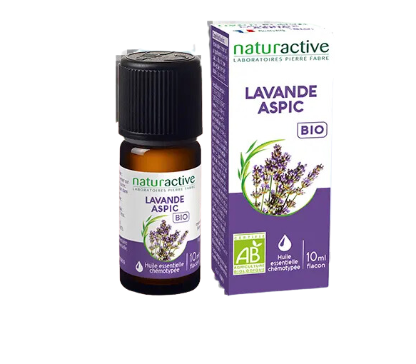 Huile essentielle de Lavande aspic bio Naturactive - flacon de 10 ml