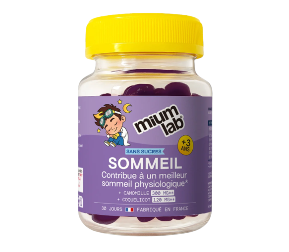 Sommeil enfants sans sucres Mium Lab - pot de 30 gummies - image 1