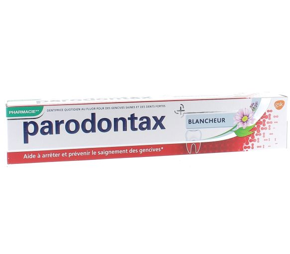 Dentifrice blancheur au fluor Parodontax - image 1