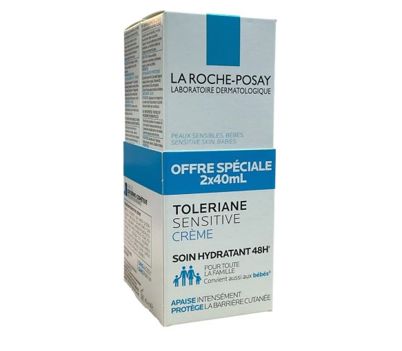 Tolériane Sensitive Crème La Roche-Posay - lot de 2 tubes de 40ml - image 1