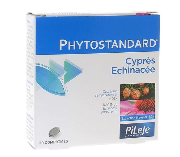 Phytostandard cyprès et échinacée comprimé - boite de 30 comprimés