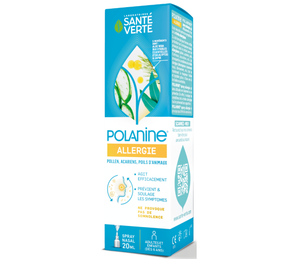Polanine Spray nasal allergie Santé Verte - spray de 20ml