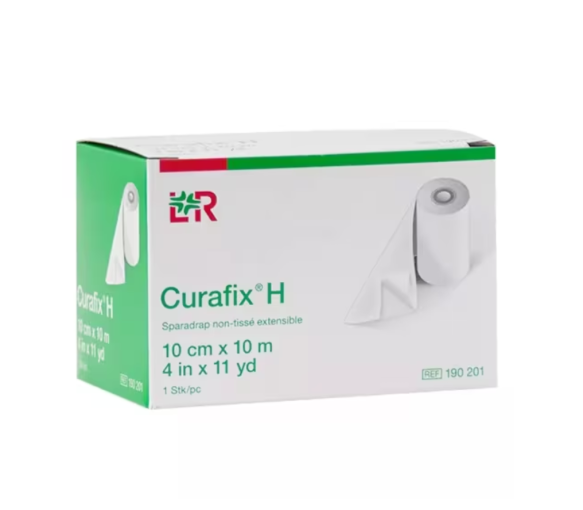 Curafix H sparadrap non-tissé extensible Lohmann & Rauscher - une bande 10cm x 10m