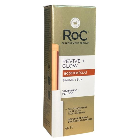 Booster éclat Baume yeux Renouveau et éclat RoC - stick de 4g