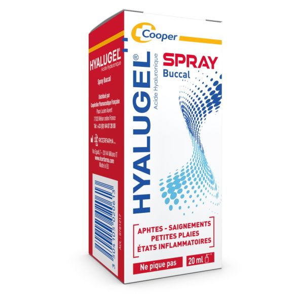 Hyalugel spray buccal - spray de 20 ml