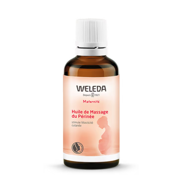 Huile de massage du périnée Weleda - flacon de 50 ml