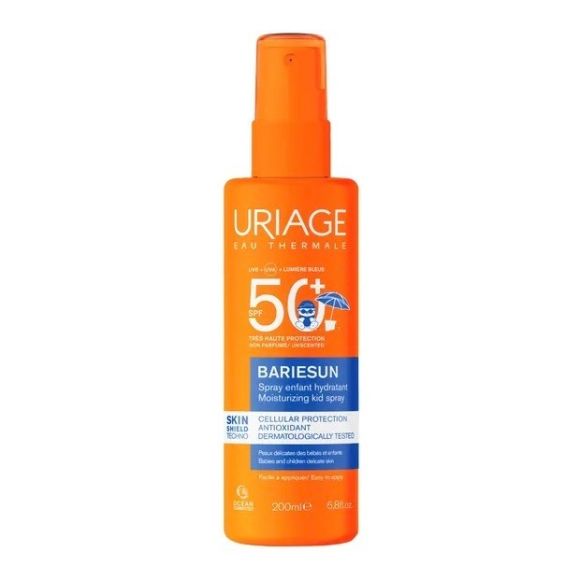 Bariésun spray enfant hydratant SPF50+ sans parfum Uriage - spray de 200ml
