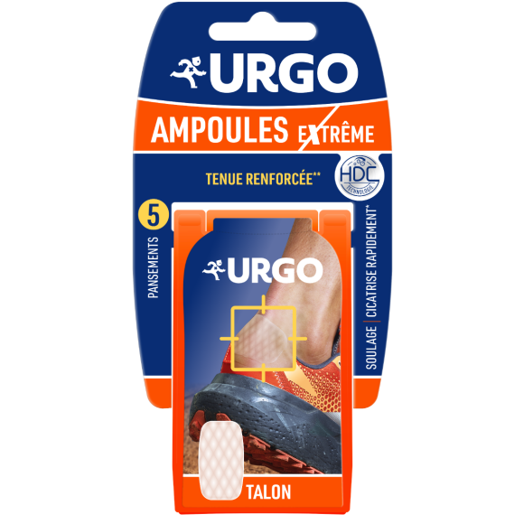 Ampoules extrême grand format Urgo - boîte de 5 pansements