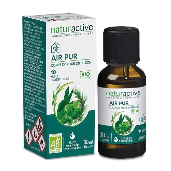 Air Pur complexe pour diffusion bio  Naturactive - flacon de 30ml