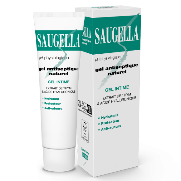 Gel antiseptique naturel intime Saugella - tube de 30 ml