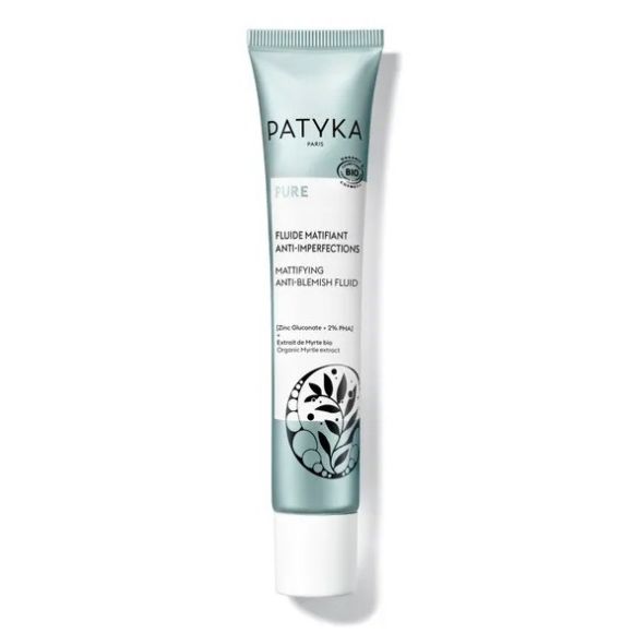 Pure Fluide matifiant anti-imperfections bio Patyka - tube de 40ml