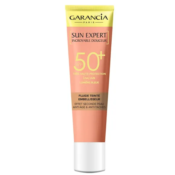 Sun Expert fluide teinté embellisseur SPF50+ Garancia - tube de 40ml