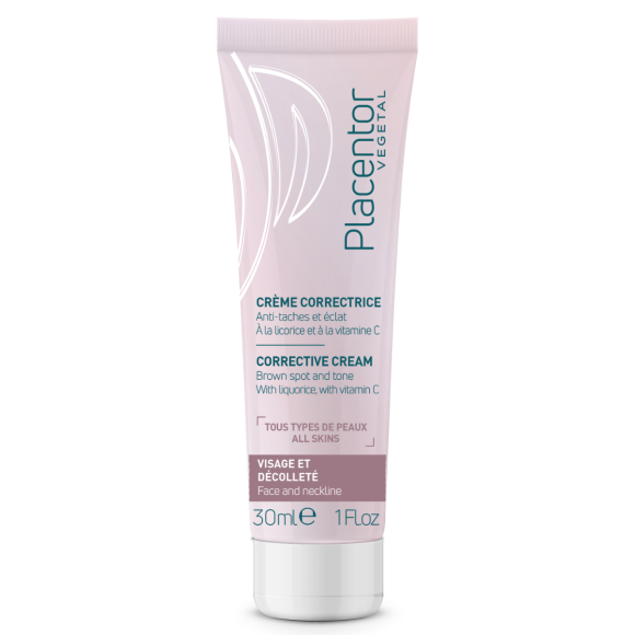 Crème correctrice anti-taches et éclat Placentor - tube de 30 ml