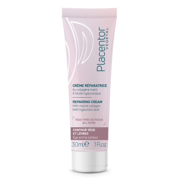 Crème réparatrice contour des yeux et lèvres Placentor - tube de 30 ml