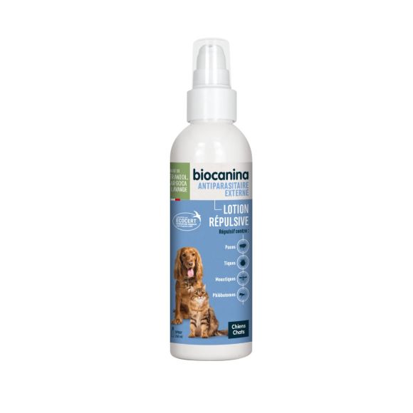 Lotion répulsive Biocanine - spray de 240ml