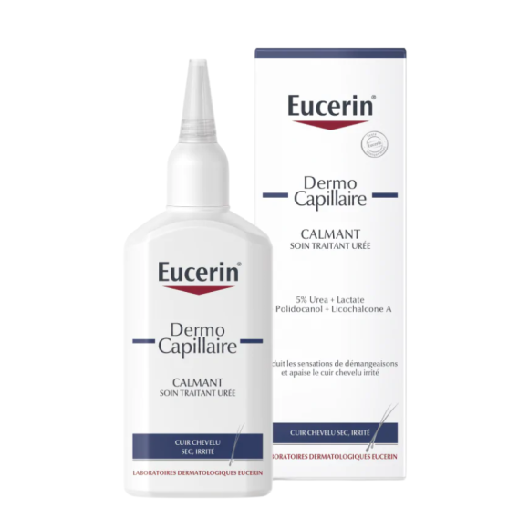 DermoCapillaire Soin traitant urée calmant Eucerin - flacon de 100 ml