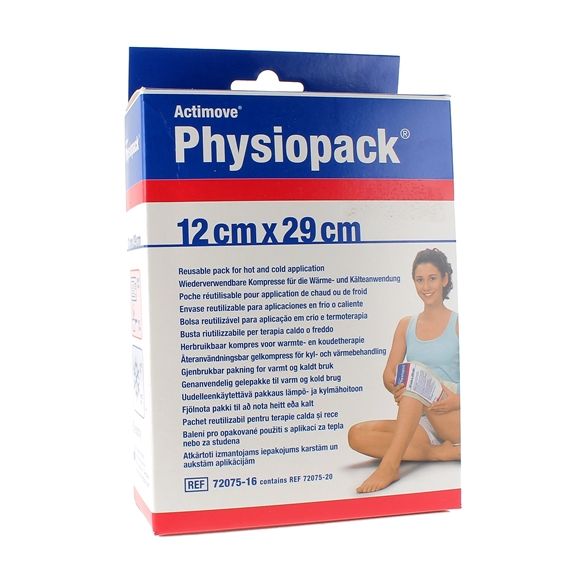 Physiopack poche réutilisable chaud/froid 12 cm x 29 cm BSN Médical - 1 poche