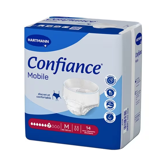 Confiance mobile absorption 7 taille M Hartmann - 14 sous-vêtements absorbants