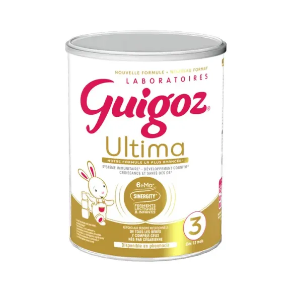 Ultima lait de croissance 3ème âge Guigoz - pot de 780g
