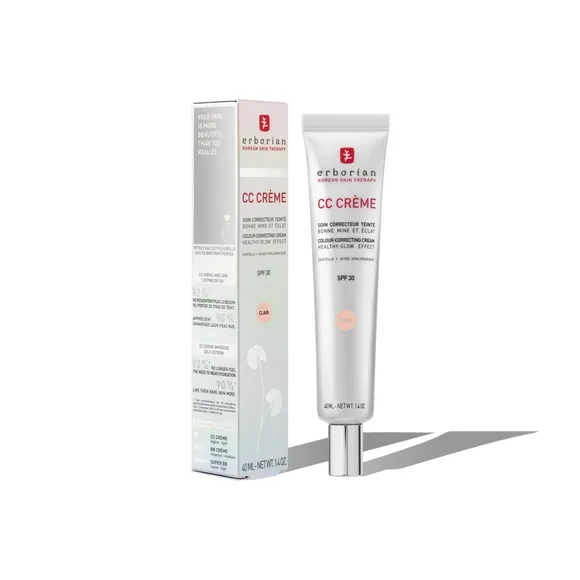 CC Crème à la Centella Asiatica teinte clair SPF30 Erborian - tube de 40ml