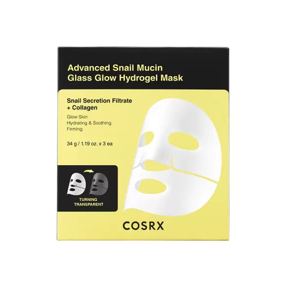 Advanced masque hydrogel à la bave d'escargot Cosrx - 3 masques