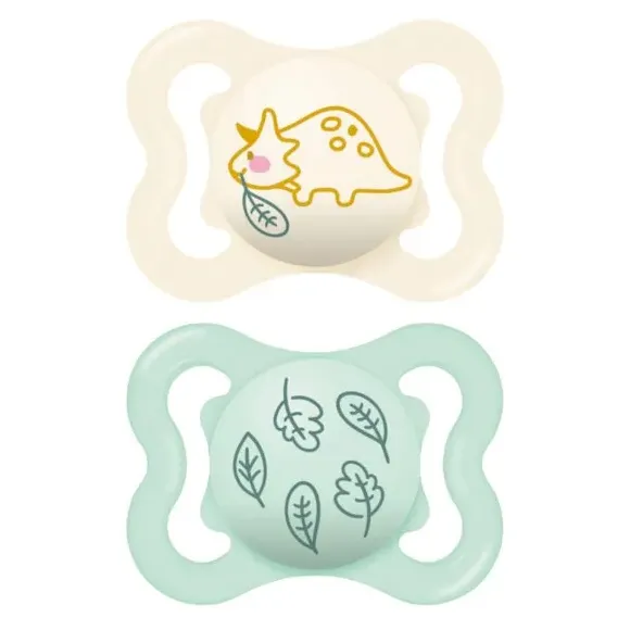 Supreme sucettes silicone 2-6 mois Mam - lot de 2 sucettes