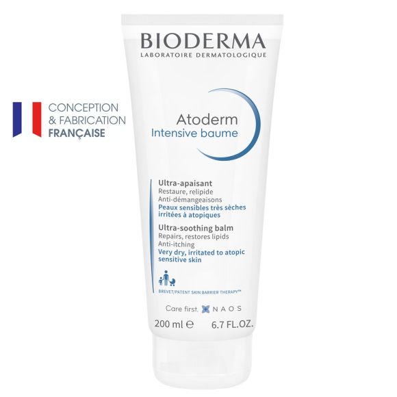 Atoderm Intensive Baume Ultra-apaisant Bioderma - tube de 200 ml