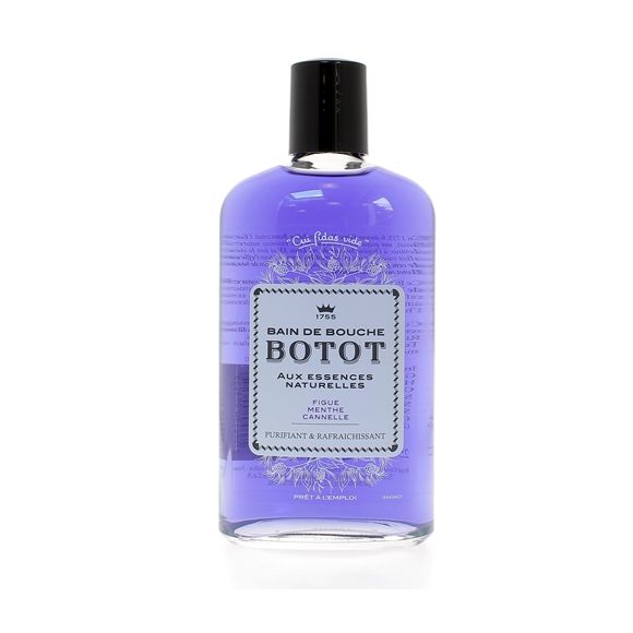 Bain de bouche Figue menthe cannelle Botot - flacon de 250 ml
