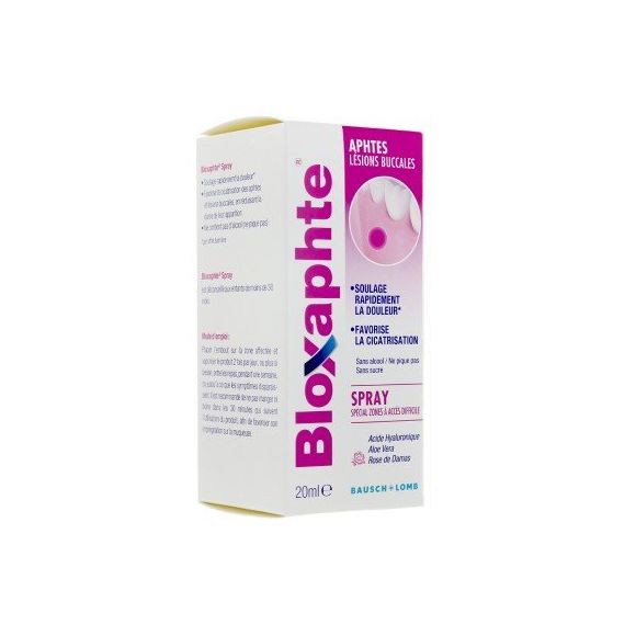 Bloxaphte Bausch lomb - spray de 20 ml