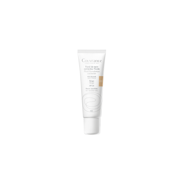 Couvrance fond de teint correcteur fluide beige 2.5 Avène - Tube de 30 ml