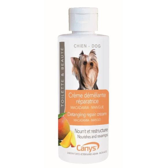 Crème démêlante réparatrice macadamia-mangue Canys - flacon de 200ml