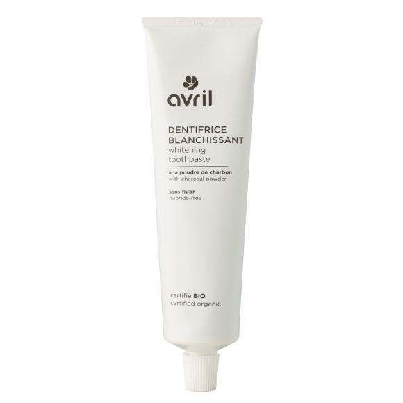 Dentifrice blanchissant bio Avril - tube de 100 ml