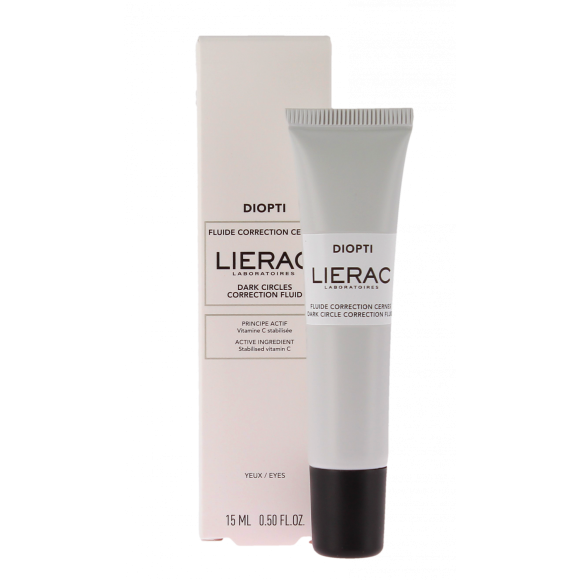 Diopti fluide correction cernes Lierac - tube de 15 ml