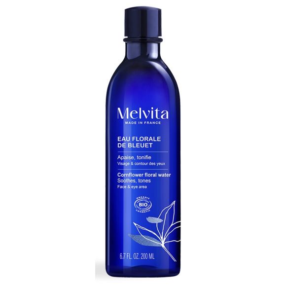Eau florale de bleuet BIO Melvita - flacon 200 ml