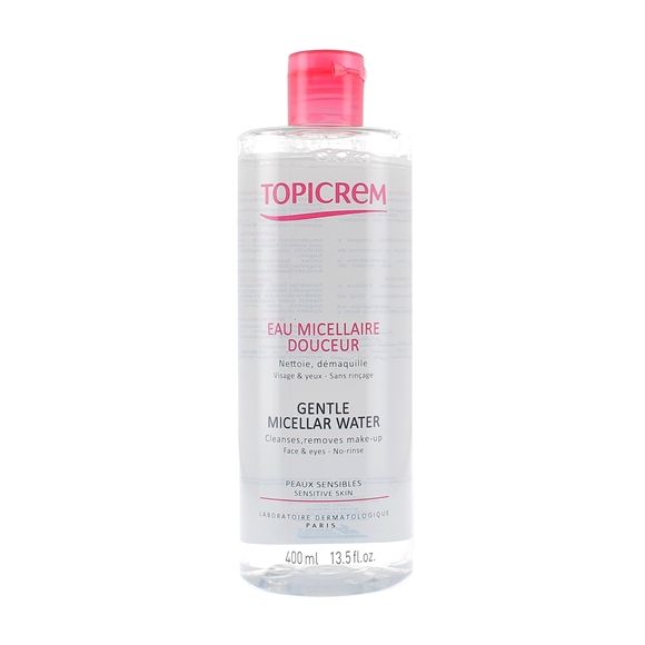 Eau micellaire douceur Topicrem - flacon de 400 ml