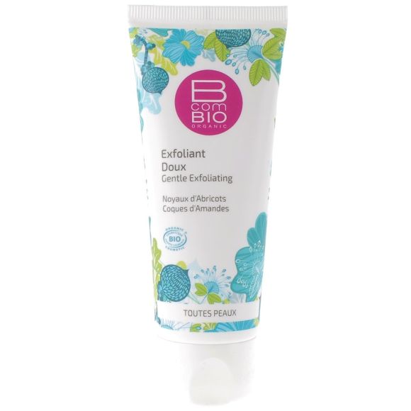 Exfoliant doux visage bio BcomBIO - tube de 75ml