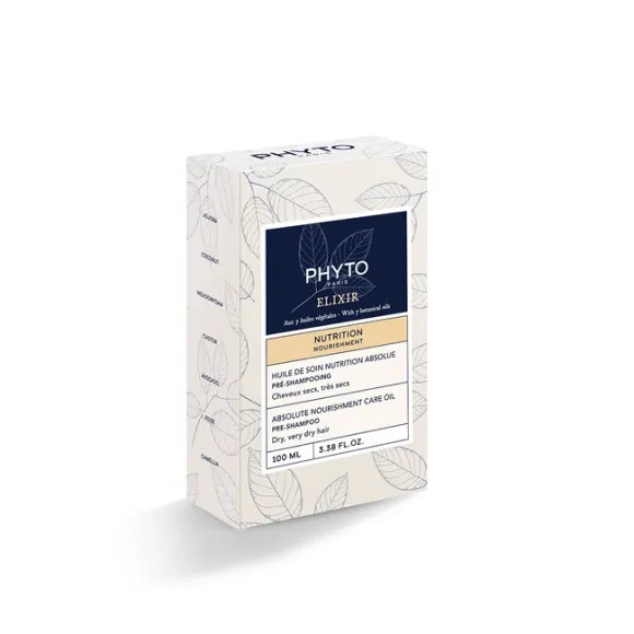 Huile de soin nutrition absolue pré-shampooing Phyto - flacon de 100ml