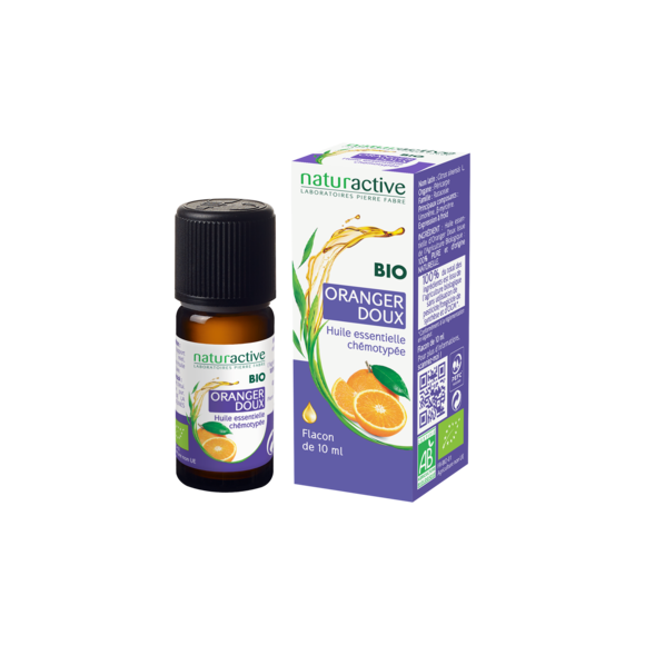 Huile essentielle Oranger doux bio Naturactive - flacon de 10 ml