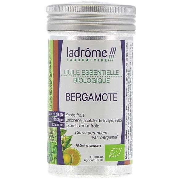 Huile essentielle bergamote Bio Ladrôme - flacon de 10 ml